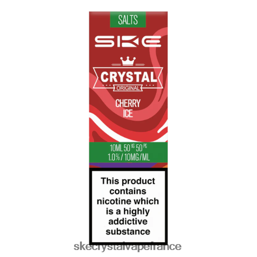 SKE Vape Flavours - SKE sel de nicotine cristallin - 10 ml glace aux cerises R0422X114