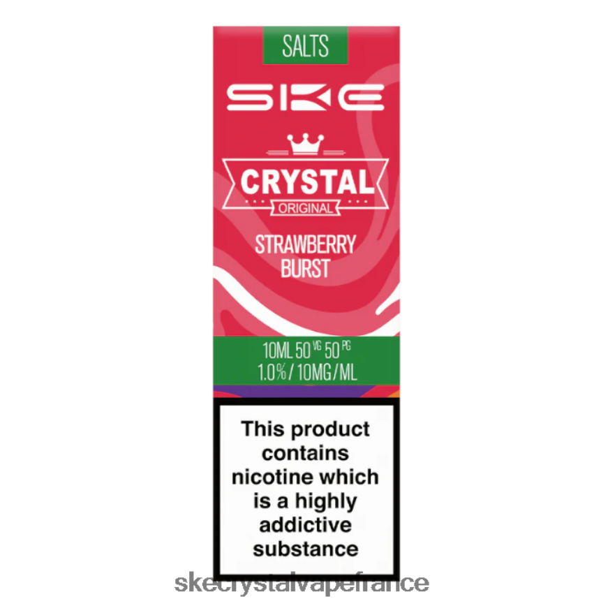 SKE Vape Pen - SKE sel de nicotine cristallin - 10 ml éclat de fraise R0422X118