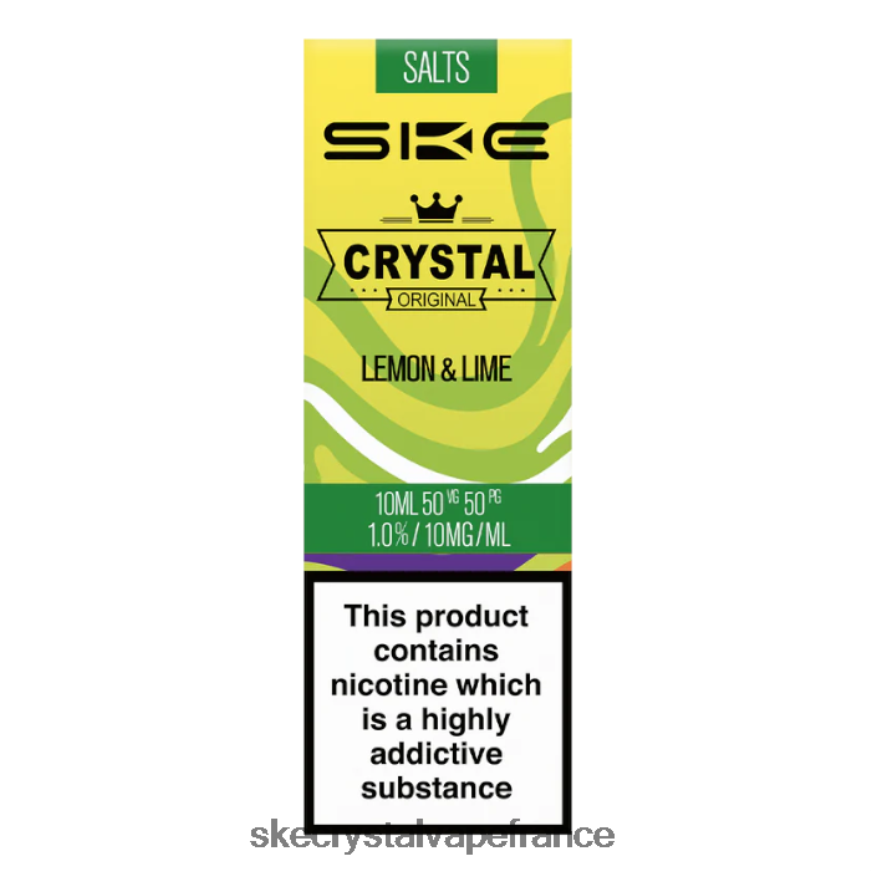 SKE Vape Refills - SKE sel de nicotine cristallin - 10 ml citron vert R0422X116