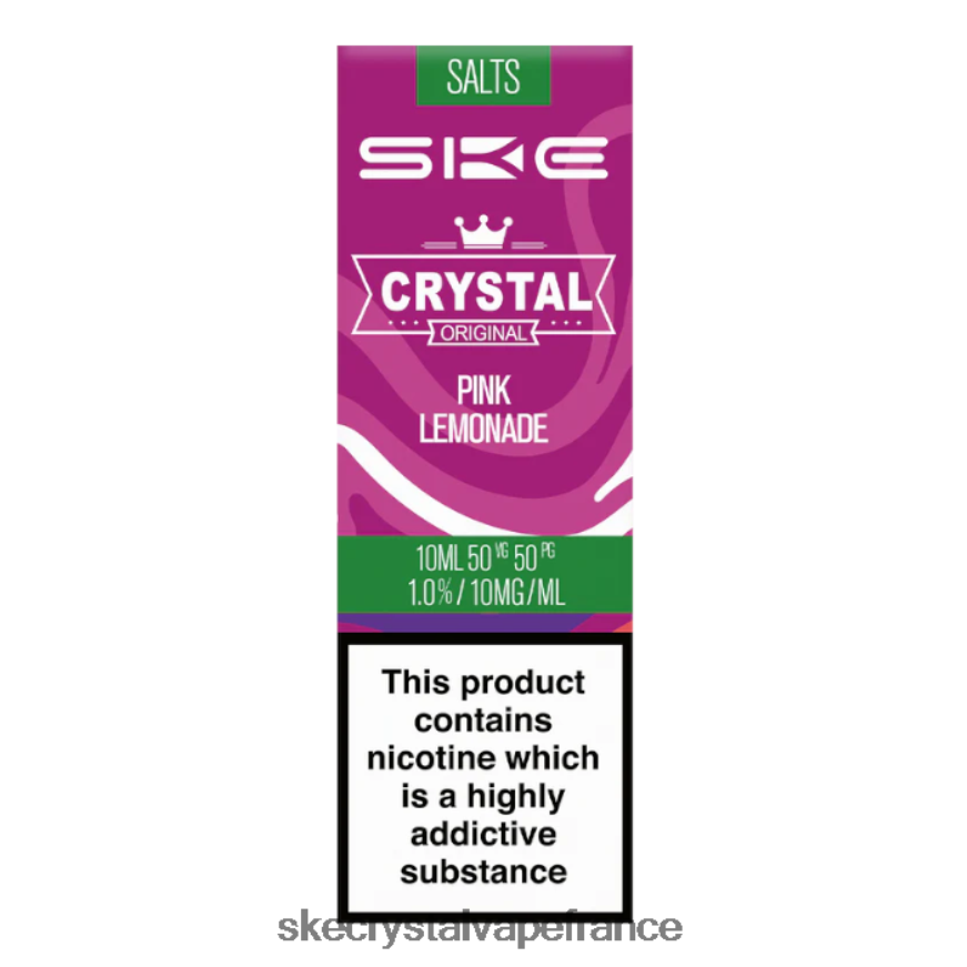 SKE Vape Review - SKE sel de nicotine cristallin - 10 ml limonade rose R0422X117