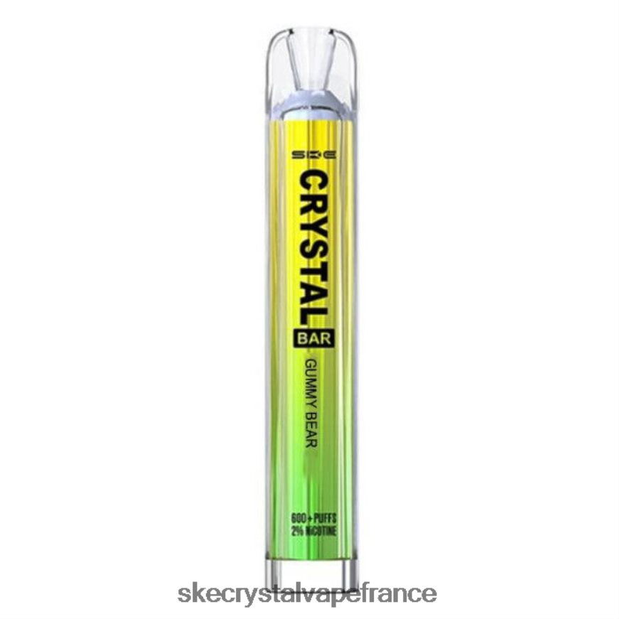 SKE Vape Refills - SKE vape jetable de barre de cristal ours gommeux R0422X94