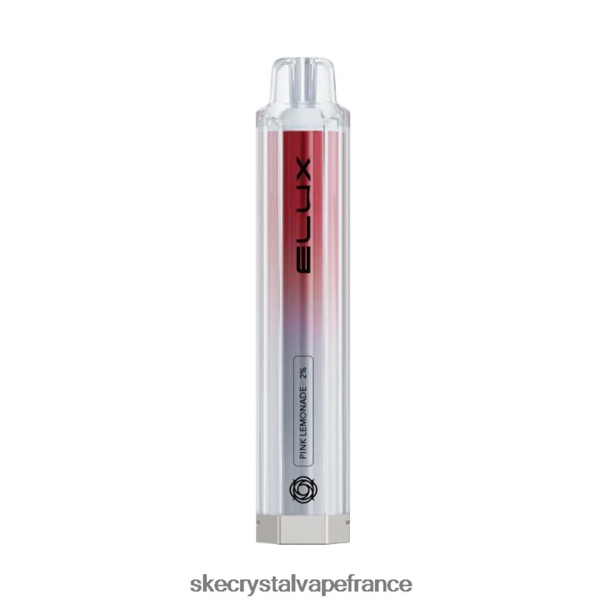SKE Vape Authentication - SKE elux cube 600 limonade rose R0422X38